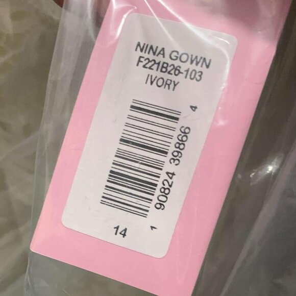 NWT Sachin + Babi Nina Gown White Lace Maxi Dress Long Wedding Boho Cutout Ivory - Picture 8 of 14